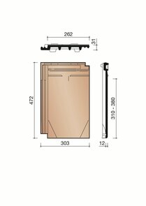 VENTILATIEPAN + ROOSTER ACTUA 10 LT ANTRACIET MAT