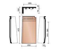 GEVELPAN LINKS ACTUA 10 LT ANTRACIET MAT 