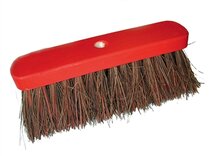 BROSSE DE RUE BASSINE 50% 33CM ROUGE                          