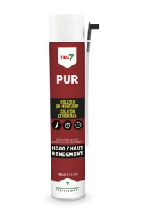 TEC7 PUR ISOLATIE- EN MONTAGESCHUIM 750ML