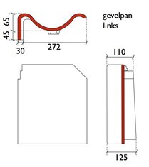 GEVELPAN LINKS POSTEL 20 DOUBLE BLACK