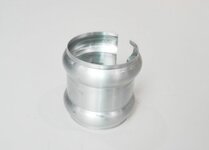 BAGUE DOUBLE 80MM VMZINC NTRL