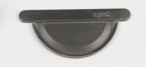 FOND DEMI-ROND PLAT 333MM ANTHRA-ZINC®