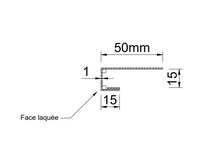 APOK EINDPROFIEL PA2 3M RAL9005