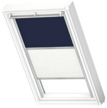 VELUX DFD S06 1100S MANUEEL DUO VERDUISTEREND / LICHTTEMPEREND ROLGORDIJN DONKER BLAUW