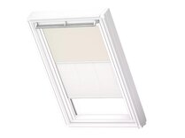 VELUX DFD SK08 1085SWL MANUEEL DUO VERDUISTEREND / LICHTTEMPEREND ROLGORDIJN BEIGE